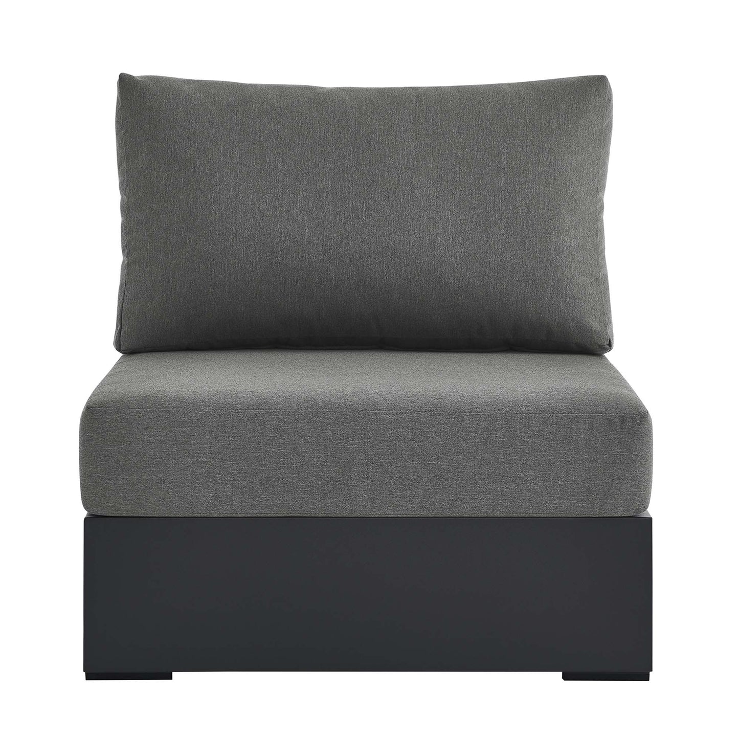 Tahoe Outdoor Patio Powder-Coated Aluminum Modular Armless Chair by Modway EEI-6628
