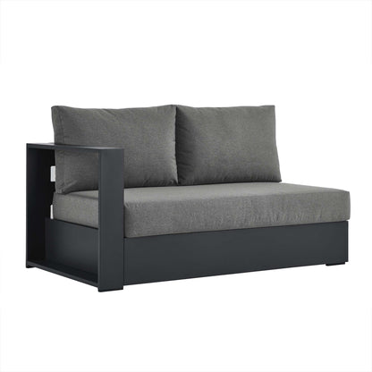 Tahoe Outdoor Patio Powder-Coated Aluminum Modular Left-Facing Loveseat by Modway EEI-6629