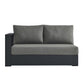 Tahoe Outdoor Patio Powder-Coated Aluminum Modular Left-Facing Loveseat by Modway EEI-6629