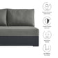 Tahoe Outdoor Patio Powder-Coated Aluminum Modular Left-Facing Loveseat by Modway EEI-6629