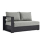 Tahoe Outdoor Patio Powder-Coated Aluminum Modular Left-Facing Loveseat by Modway EEI-6629