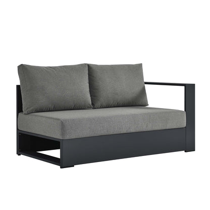 Tahoe Outdoor Patio Powder-Coated Aluminum Modular Right-Facing Loveseat by Modway EEI-6630