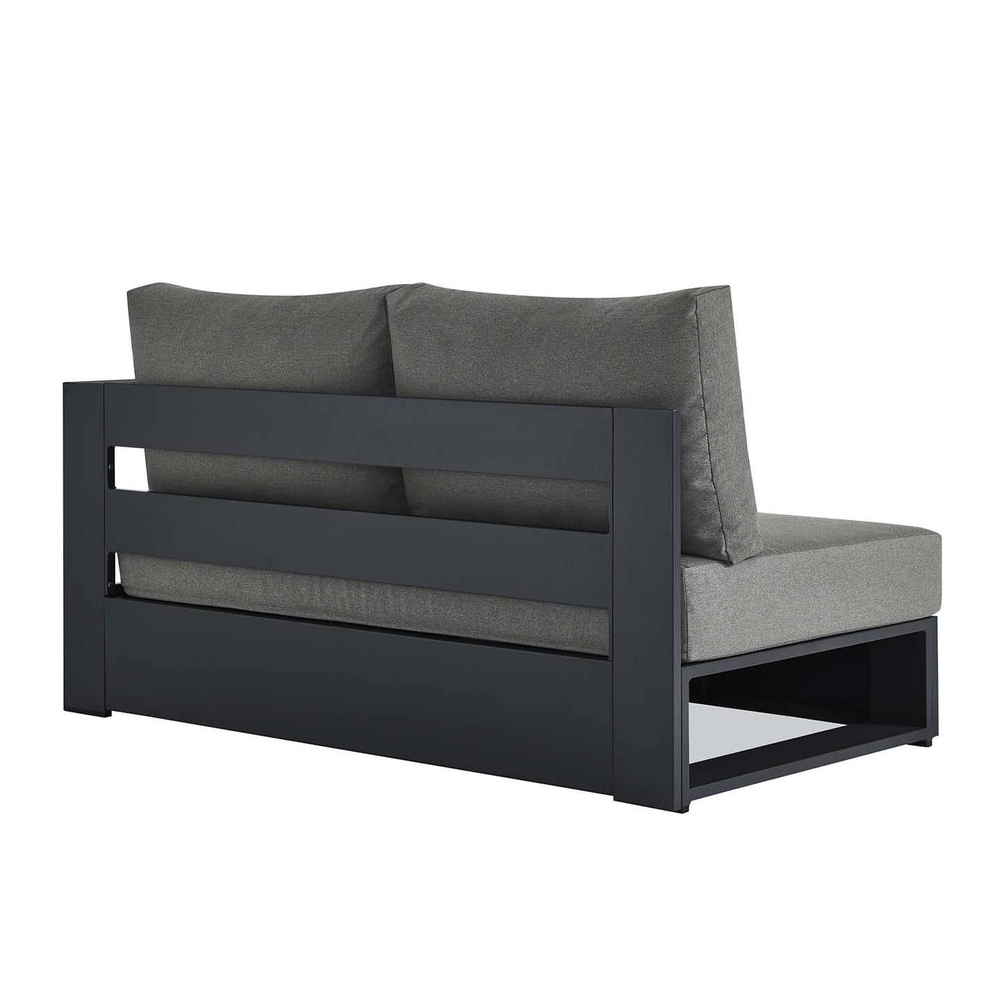 Tahoe Outdoor Patio Powder-Coated Aluminum Modular Right-Facing Loveseat by Modway EEI-6630