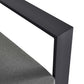 Tahoe Outdoor Patio Powder-Coated Aluminum Modular Right-Facing Loveseat by Modway EEI-6630