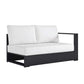 Tahoe Outdoor Patio Powder-Coated Aluminum Modular Right-Facing Loveseat by Modway EEI-6630
