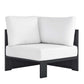 Tahoe Outdoor Patio Powder-Coated Aluminum Modular Corner Chair by Modway EEI-6631