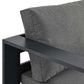 Tahoe Outdoor Patio Powder-Coated Aluminum Modular Left-Facing Chaise Lounge by Modway EEI-6632