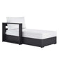 Tahoe Outdoor Patio Powder-Coated Aluminum Modular Left-Facing Chaise Lounge by Modway EEI-6632