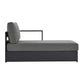 Tahoe Outdoor Patio Powder-Coated Aluminum Modular Right-Facing Chaise Lounge by Modway EEI-6633