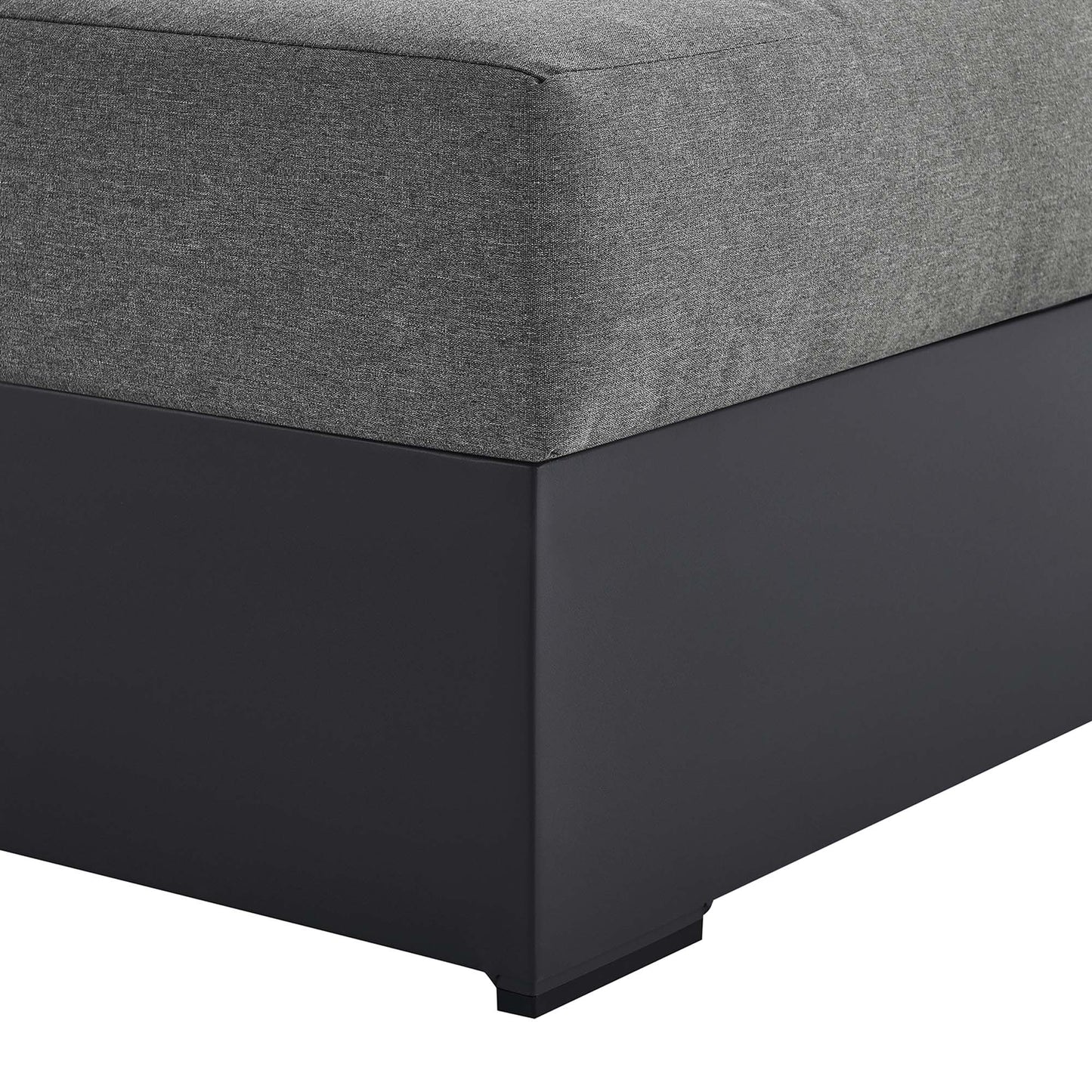 Tahoe Outdoor Patio Powder-Coated Aluminum Modular Right-Facing Chaise Lounge by Modway EEI-6633