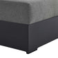 Tahoe Outdoor Patio Powder-Coated Aluminum Modular Right-Facing Chaise Lounge by Modway EEI-6633