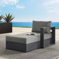 Tahoe Outdoor Patio Powder-Coated Aluminum Modular Right-Facing Chaise Lounge by Modway EEI-6633