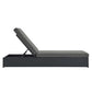 Tahoe Outdoor Patio Powder-Coated Aluminum Chaise Lounge Chair by Modway EEI-6634