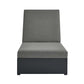 Tahoe Outdoor Patio Powder-Coated Aluminum Chaise Lounge Chair by Modway EEI-6634