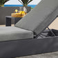 Tahoe Outdoor Patio Powder-Coated Aluminum Chaise Lounge Chair by Modway EEI-6634
