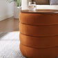 Mezzo Round Performance Velvet Storage Ottoman by Modway EEI-6684