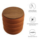 Mezzo Round Performance Velvet Storage Ottoman by Modway EEI-6684