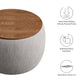 Perla Woven Heathered Fabric Upholstered Storage Ottoman by Modway EEI-6688