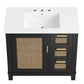 Dixie 36" Solid Wood Bathroom Vanity Cabinet by Modway EEI-6725
