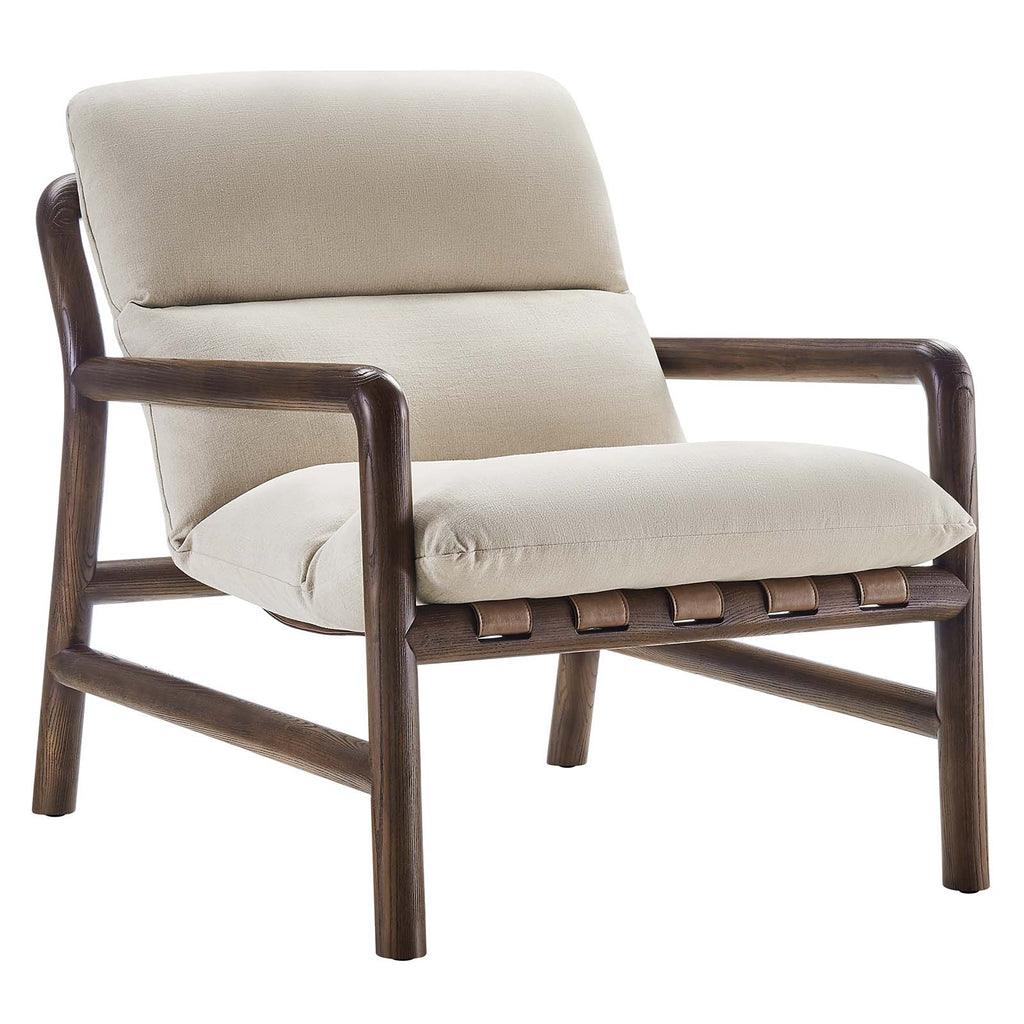 Modway Paxton Ash Wood Sling Chair FredCo