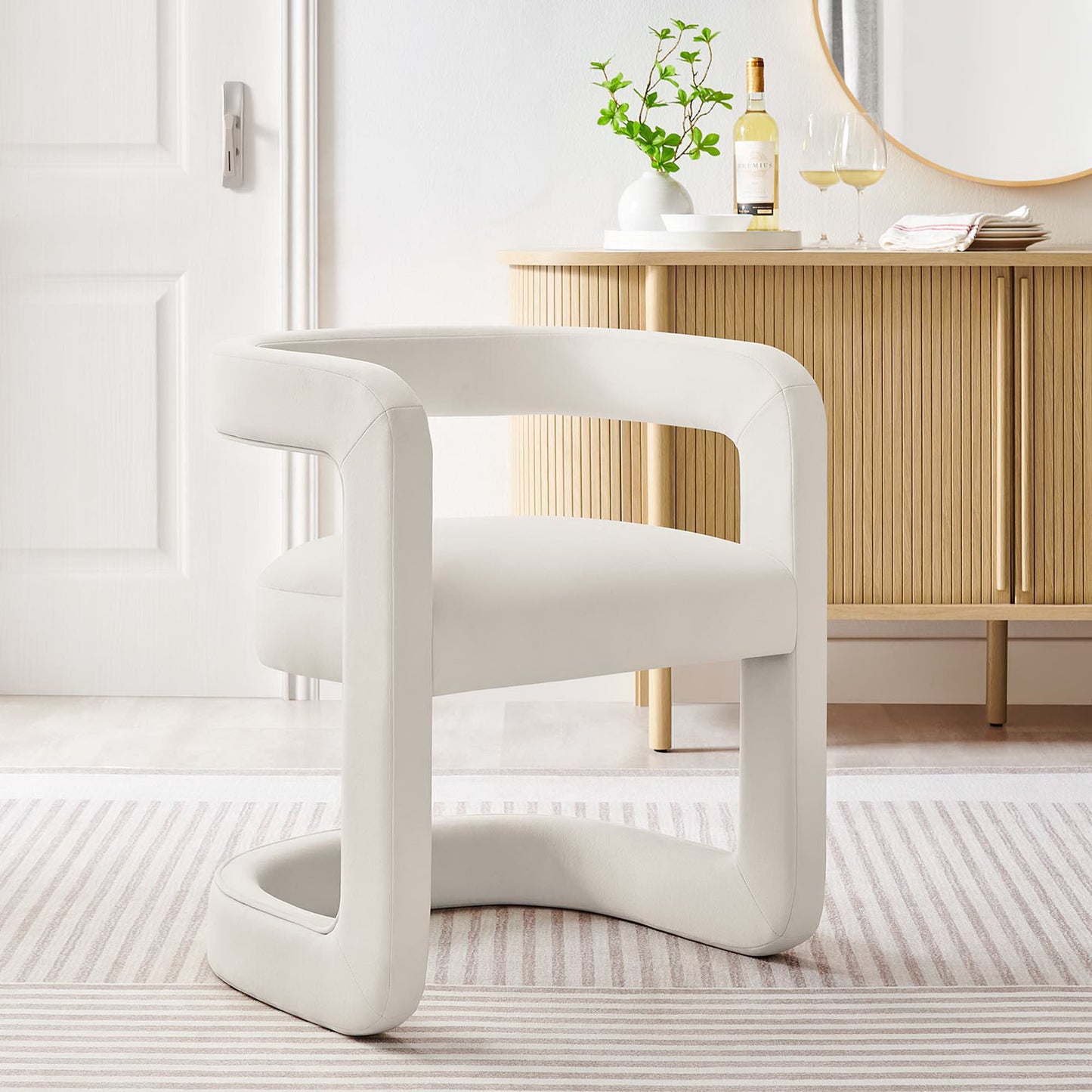 Winslow Performance Velvet Barrel Accent Chair by Modway EEI-6778