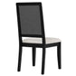 Modway Arlo Faux Rattan and Wood Dining Side Chairs - Set of 2