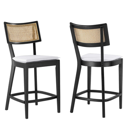 Caledonia Wood Counter Stools Set of 2 by Modway EEI-6821