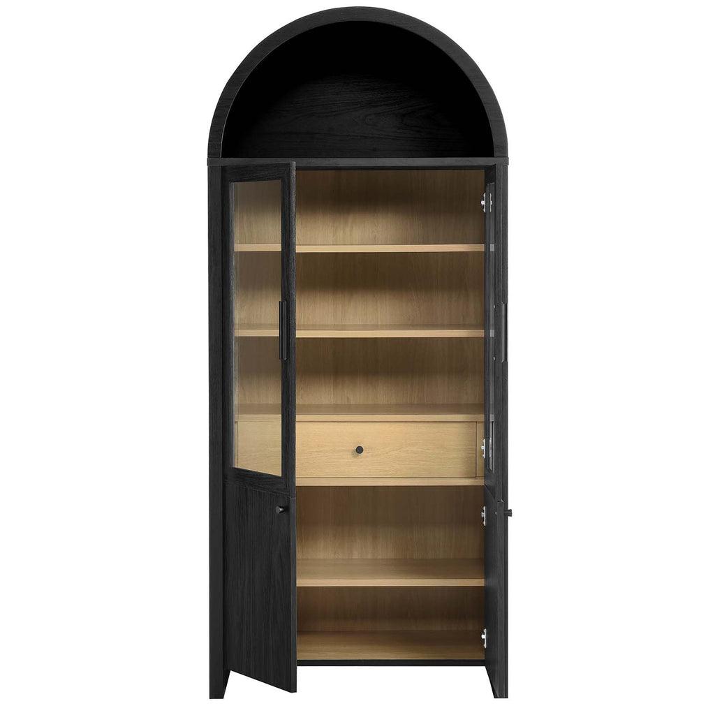Modway Evie Arched Tall Display Cabinet