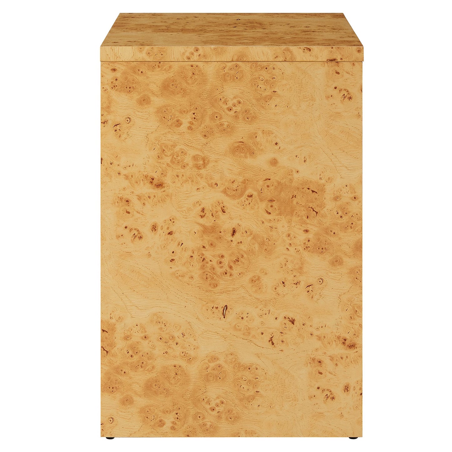 Hudson 1-Drawer Burl Wood Nightstand With Shelf by Modway EEI-6856 FredCo