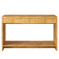 Hudson 2-Drawer Burl Wood Console Table by Modway EEI-6857 FredCo