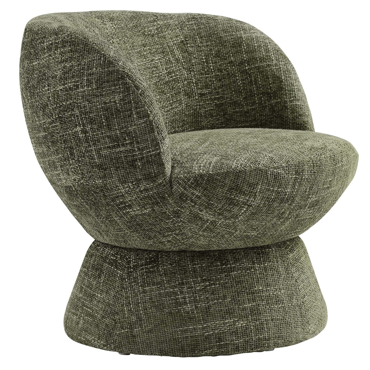 Vesta Chenille Fabric Upholstered Swivel Chair by Modway EEI-6863