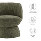 Vesta Chenille Fabric Upholstered Swivel Chair by Modway EEI-6863