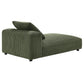Solace Modular Corduroy Upholstered Armless Chaise Lounge by Modway EEI-6886