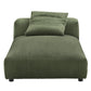 Solace Modular Corduroy Upholstered Armless Chaise Lounge by Modway EEI-6886