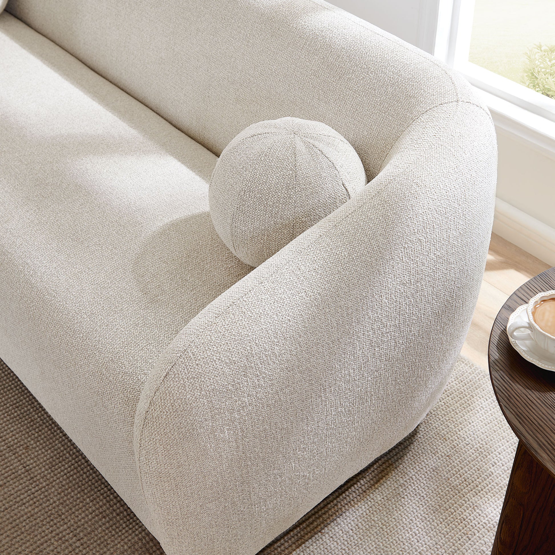 Holland 85" Chenille Fabric Sofa by Modway EEI-7217 FredCo