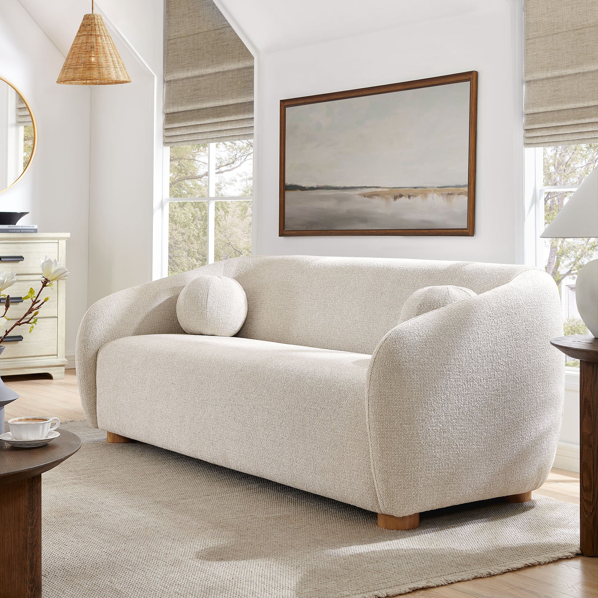 Holland 85" Chenille Fabric Sofa by Modway EEI-7217 FredCo