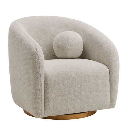 Holland Swivel Chenille Fabric Armchair by Modway EEI-7218 FredCo