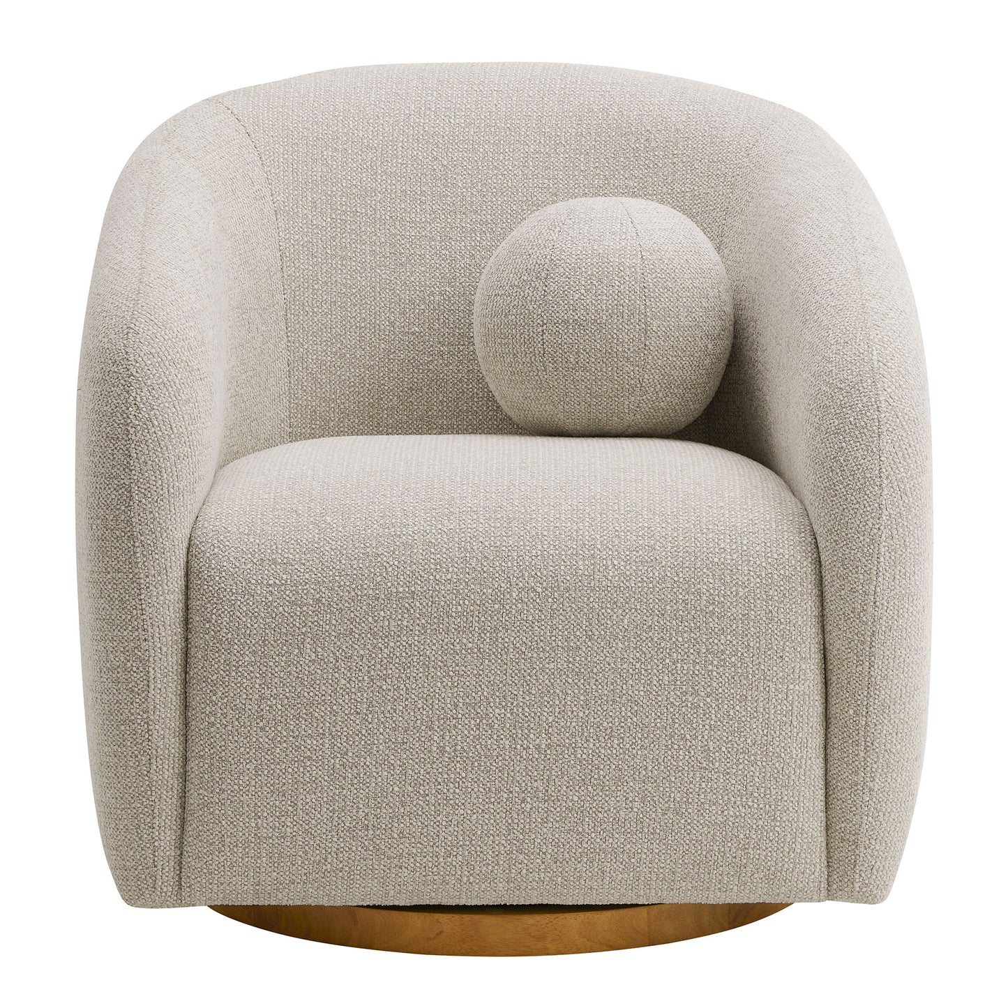 Holland Swivel Chenille Fabric Armchair by Modway EEI-7218 FredCo