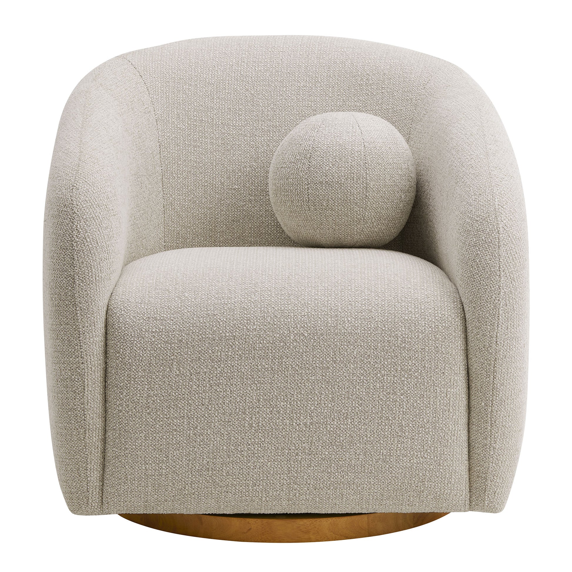 Holland Swivel Chenille Fabric Armchair by Modway EEI-7218 FredCo