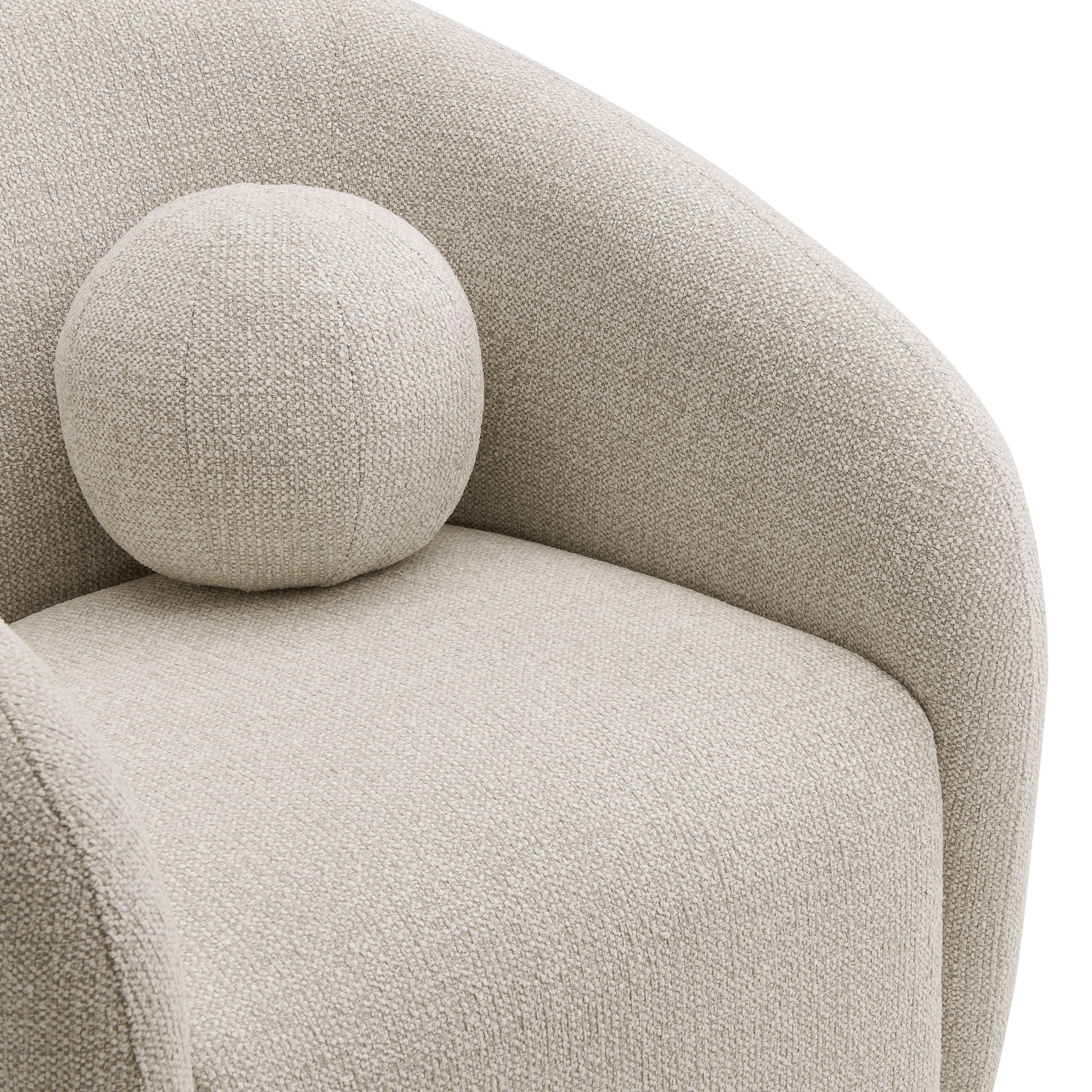 Holland Swivel Chenille Fabric Armchair by Modway EEI-7218 FredCo