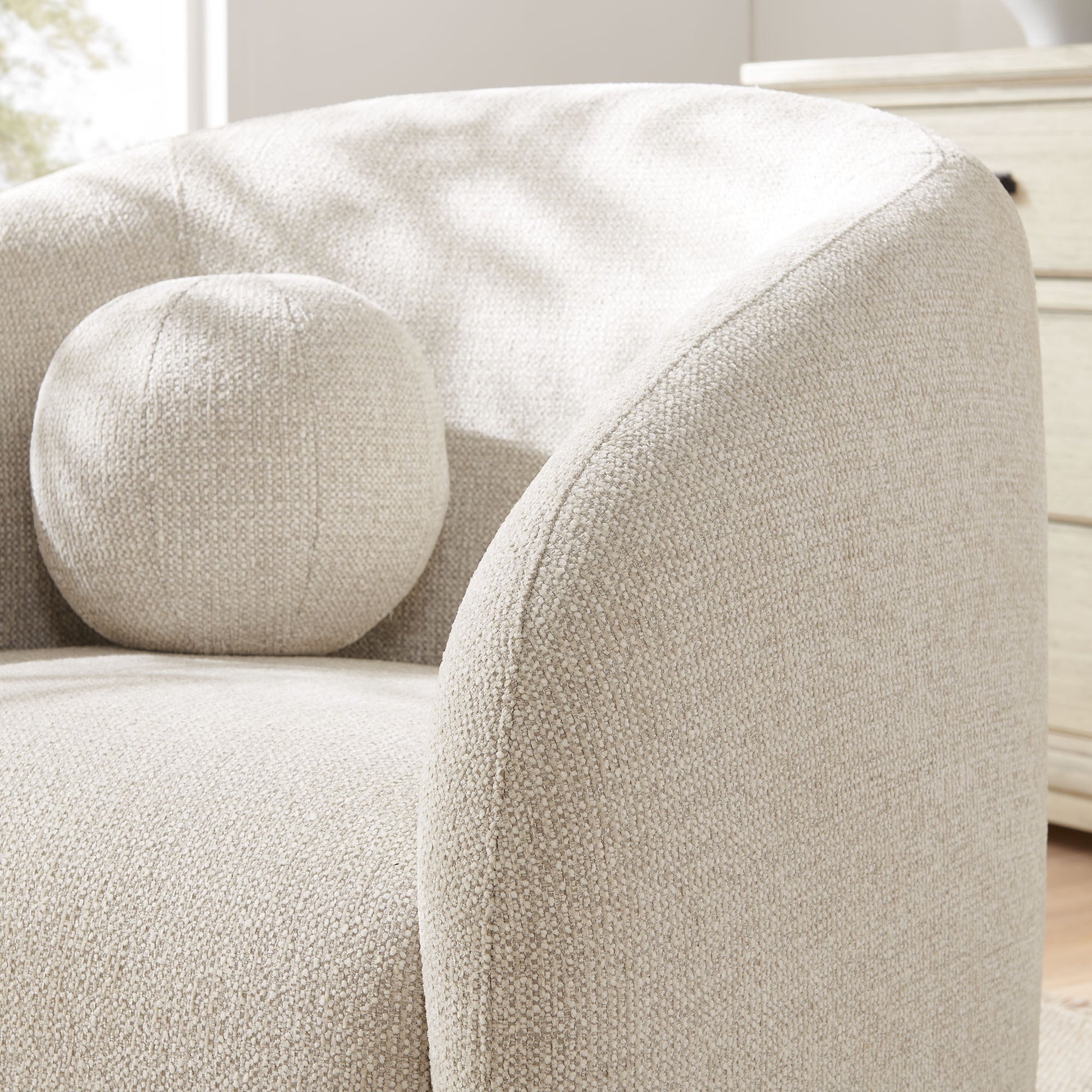 Holland Swivel Chenille Fabric Armchair by Modway EEI-7218 FredCo