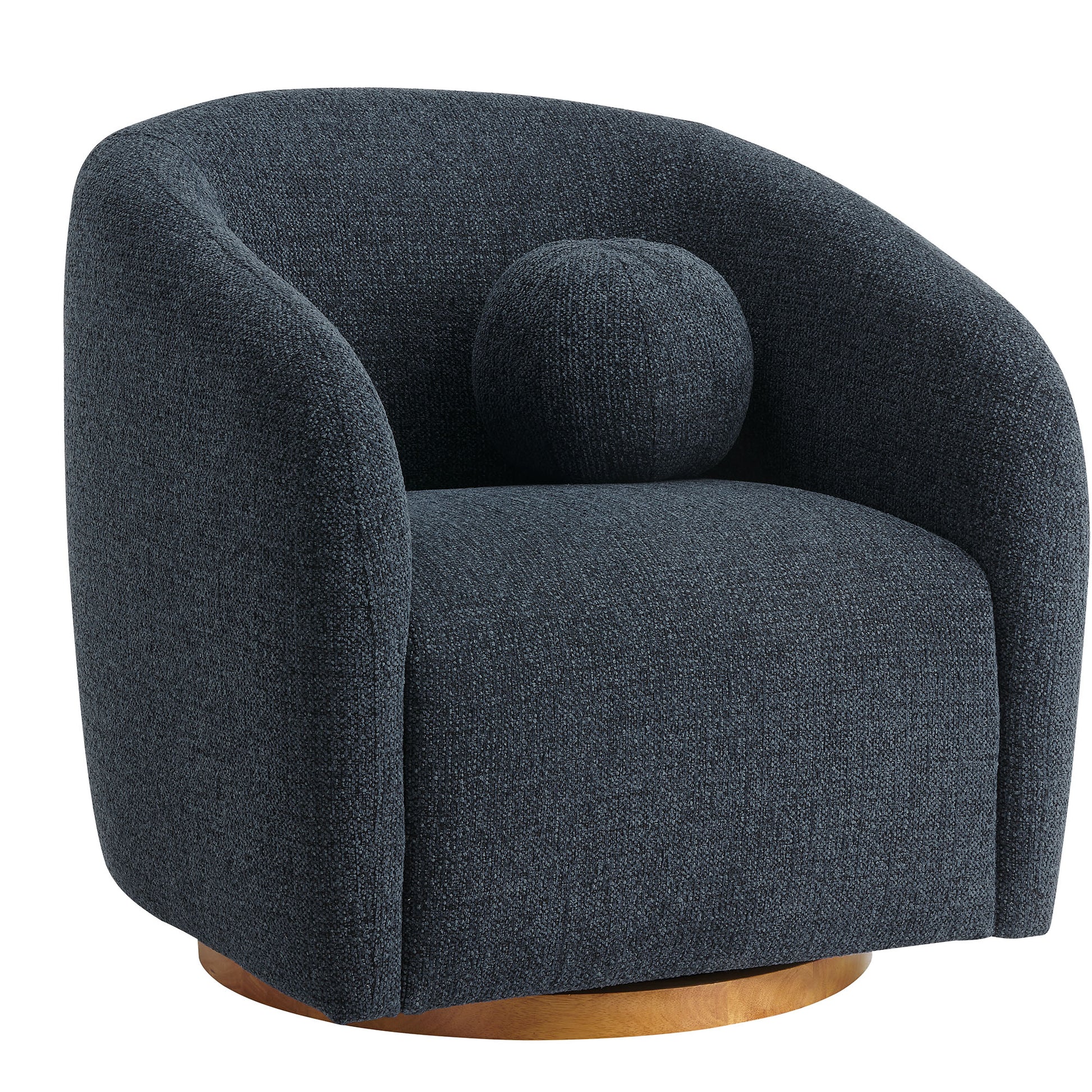 Holland Swivel Chenille Fabric Armchair by Modway EEI-7218 FredCo