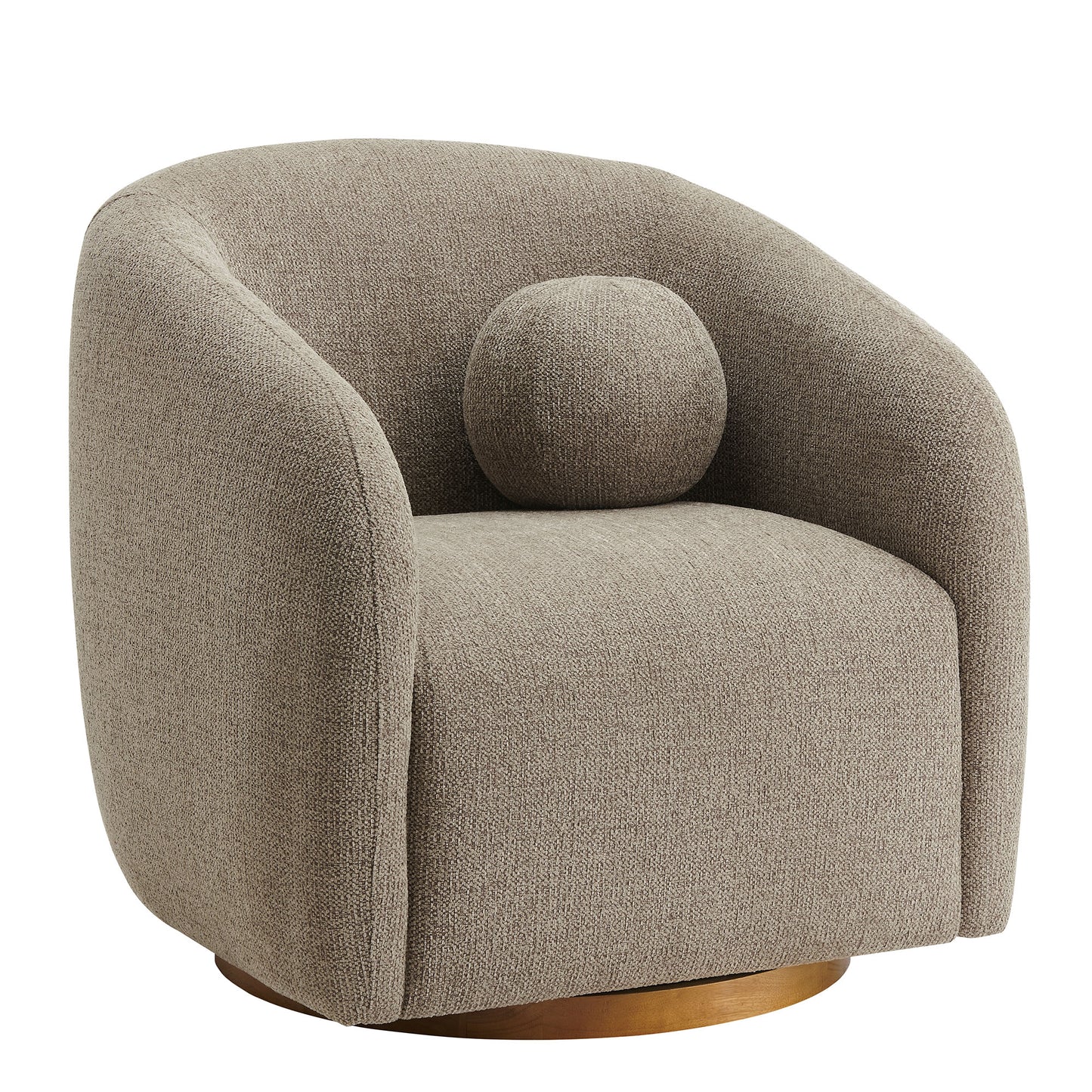 Holland Swivel Chenille Fabric Armchair by Modway EEI-7218 FredCo