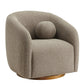 Holland Swivel Chenille Fabric Armchair by Modway EEI-7218 FredCo