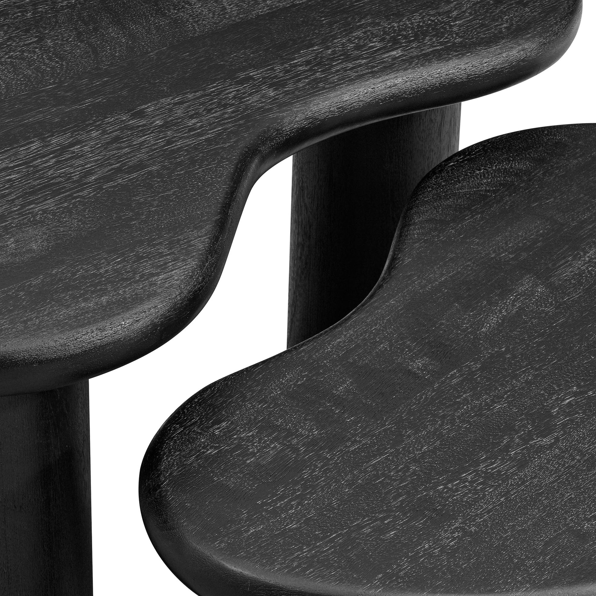 Hackney Mango Wood Nesting Coffee Table Set by Modway EEI-7283 FredCo