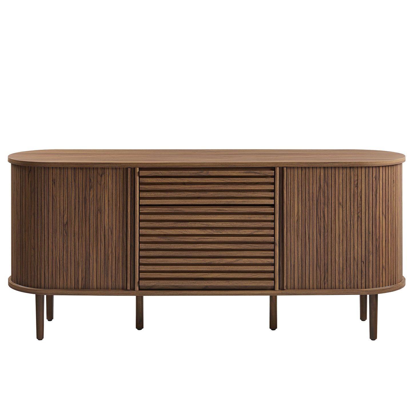Harlan 67" Fluted Oval Sideboard Cabinet by Modway EEI-7293 FredCo