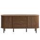 Harlan 67" Fluted Oval Sideboard Cabinet by Modway EEI-7293 FredCo