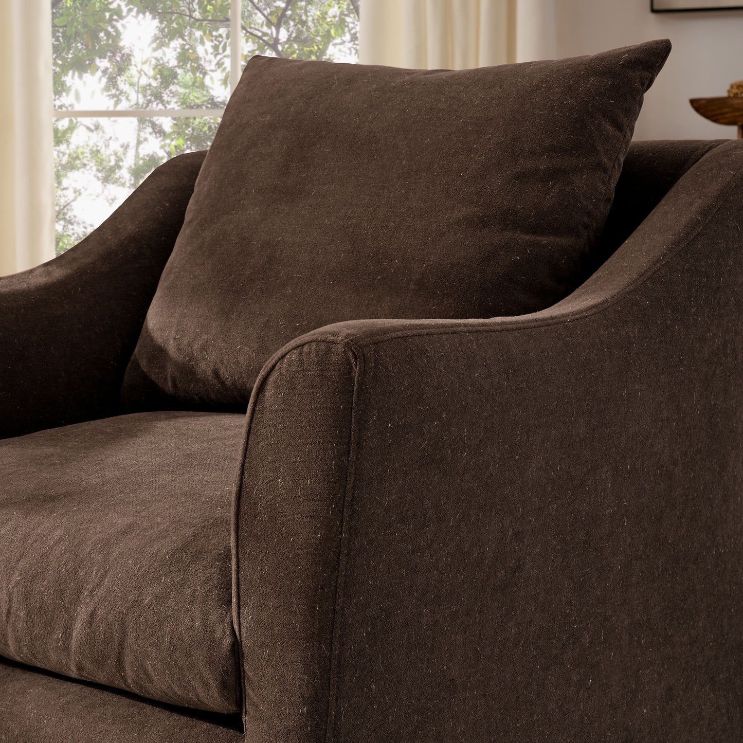 Somerset Linen Blend Slipcovered Armchair by Modway EEI-7312