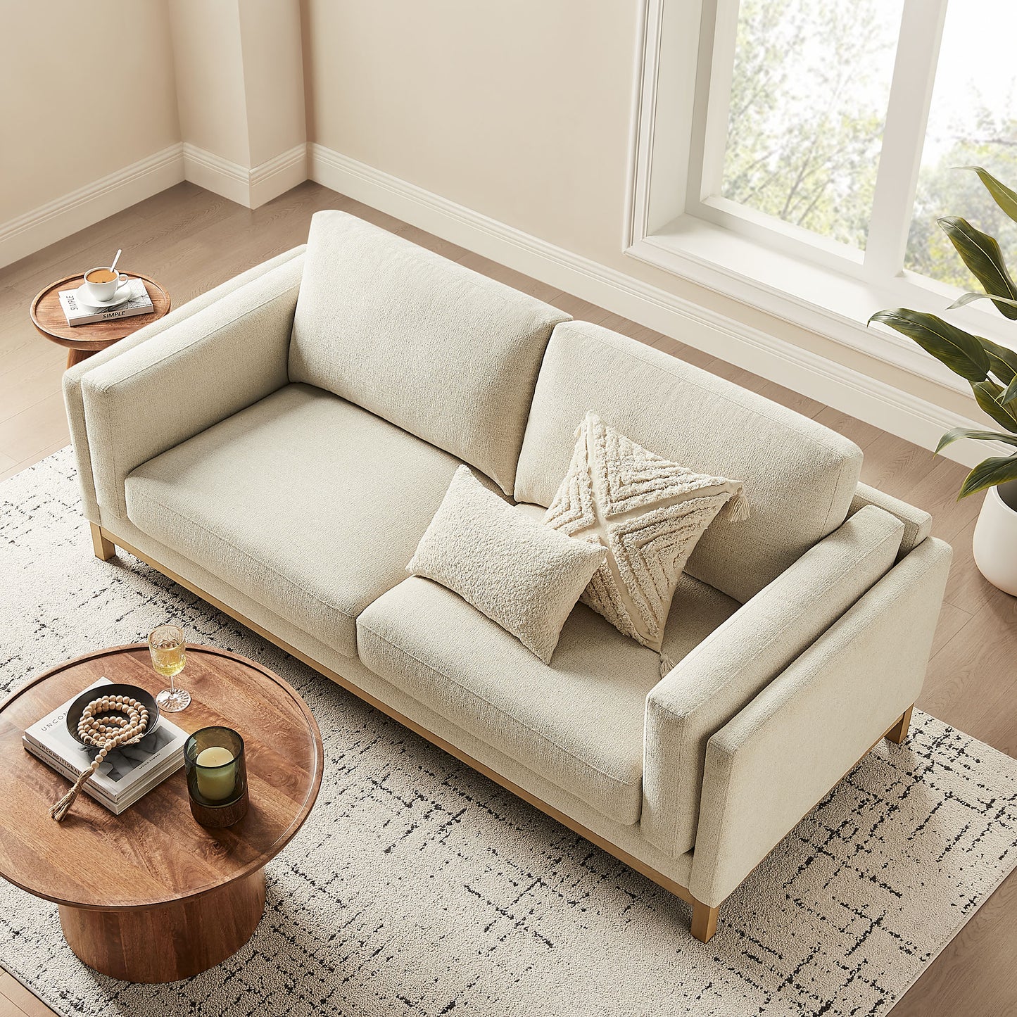 Roscoe 81 inch Fabric Sofa by Modway EEI-7327