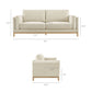 Roscoe 81 inch Fabric Sofa by Modway EEI-7327